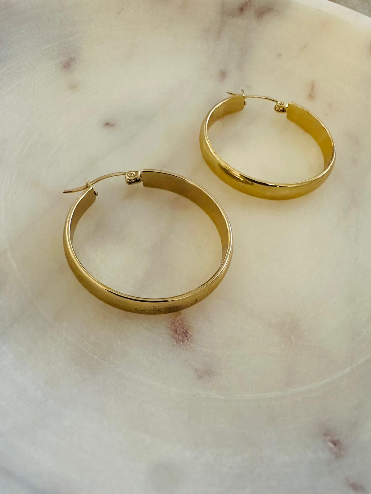 Classic Round Earrings 2