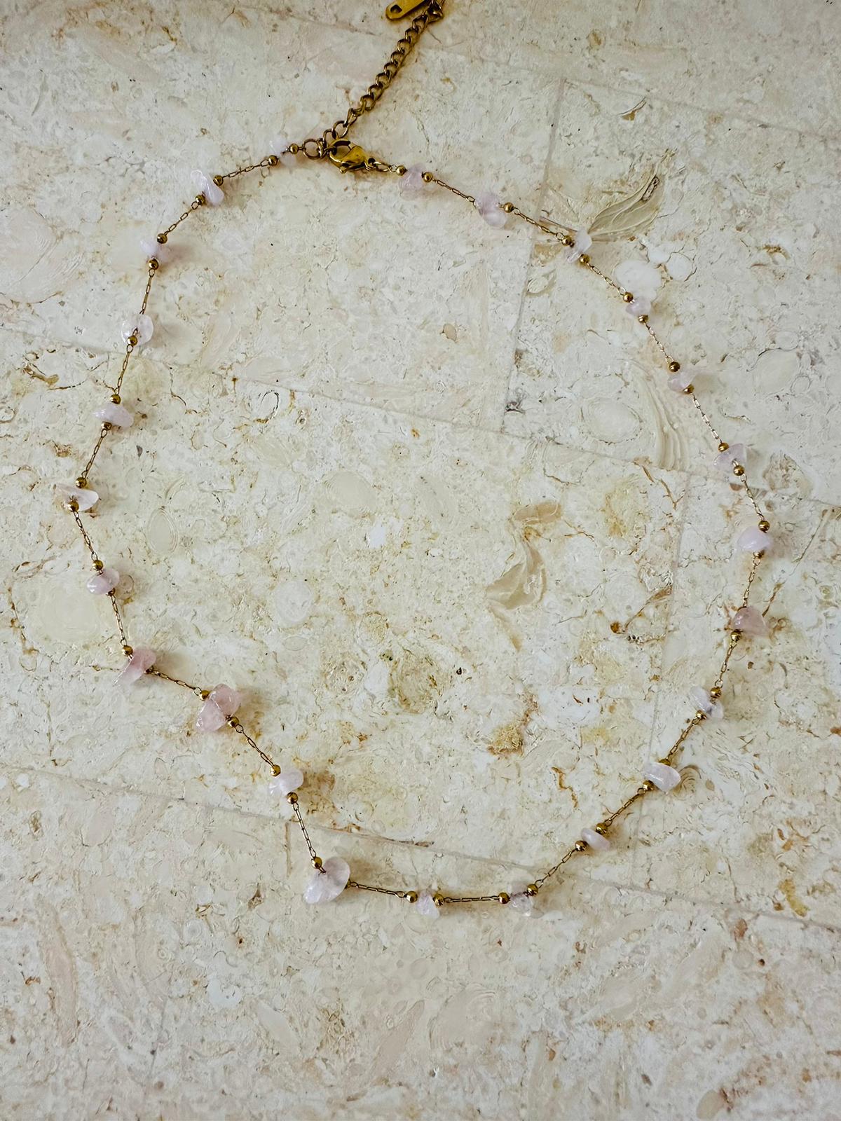 Lavanda Crystals Necklace