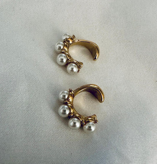 Pearls Ear Cuff (PAIR)