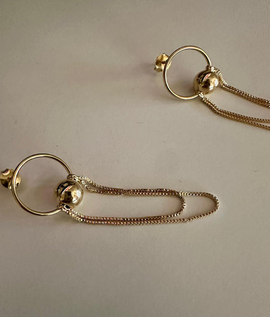 Elegant Sphere Earrings