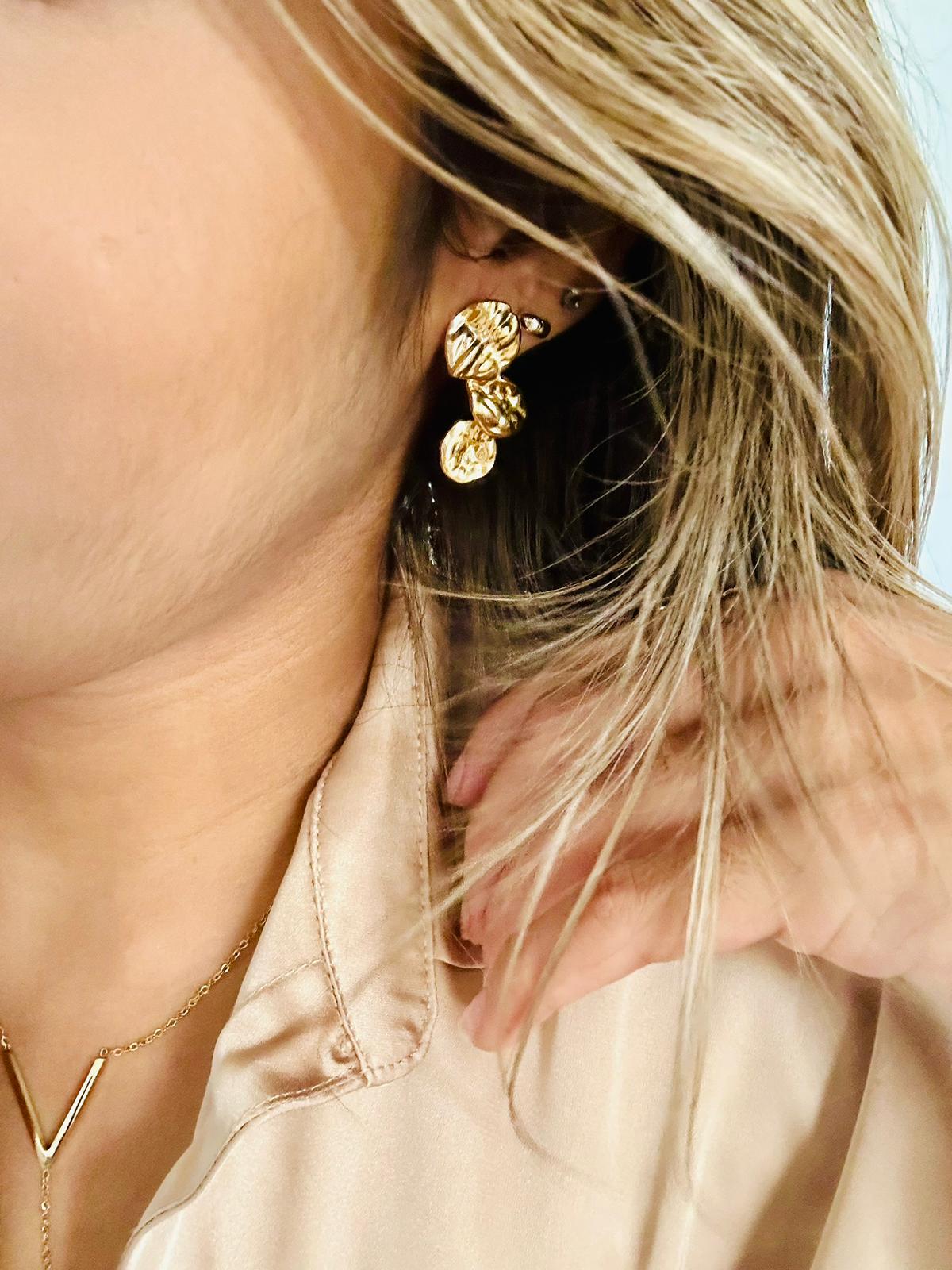 Golden Seed Earrings